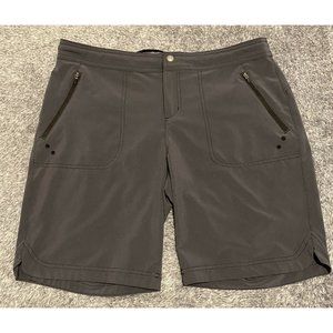 Title Nine Activewear Shorts Womens Size 8 Grey